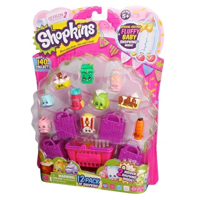 Игрушка Shopkins Шопкинс набор фигурок, 8 фигурок и 8 мини-упаковок -  купить с доставкой по выгодным ценам в интернет-магазине OZON (855036156)