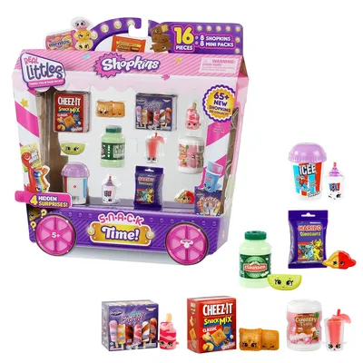 Игрушка Shopkins Шопкинс набор фигурок, 8 фигурок и 8 мини-упаковок -  купить с доставкой по выгодным ценам в интернет-магазине OZON (854470435)