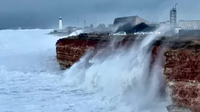 Шторм века\" поднял в Черном море самые высокие волны за всю историю  метеонаблюдений » FederalCity.ru