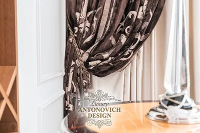 Красивые Шторы для гостиной фото - Luxury Antonovich Design