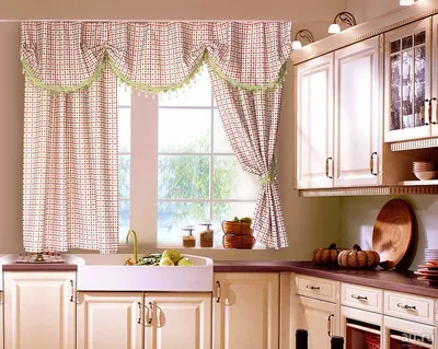 Комплект шторы и тюль для кухни, короткие шторы в бежевом цвете | AliExpress