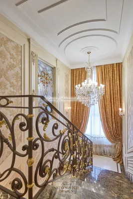 Элитные шторы для лестницы, Ташкент - Luxury Antonovich Design
