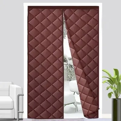 Winter Anti Cold Insulating Curtains for Front Door Magnetic Warm Insulated  Thermal Door Curtain for Bedroom Supermarket Drapes