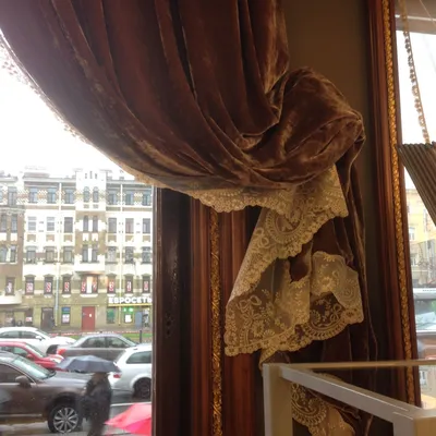 Натуральная льняная штора с кружевом Valance white, 140x110 см. цена |  pigu.lt