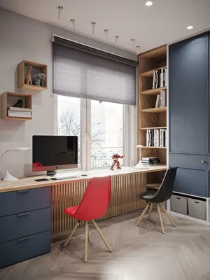 Шторы в детскую для мальчика: 19 классных фото | Home office design, Small  room bedroom, House interior