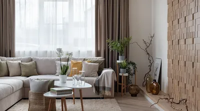 Шторы в спальню в современном стиле - Decor