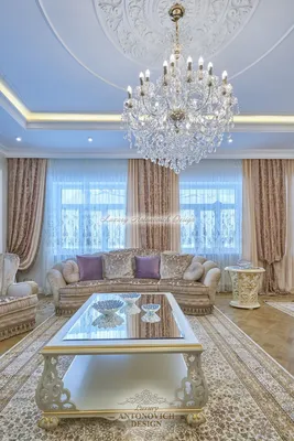 Элитные шторы в коттедже, Астана - Luxury Antonovich Design