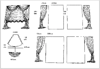 Шторы выкройки фото фотографии