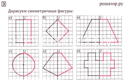 Симметрия математика рисунки - 72 фото