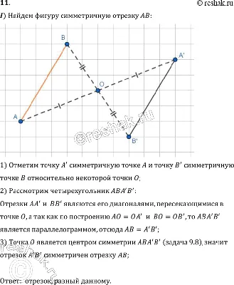 Нажми только на те варианты, на которых верно построены фигуры, симметричные  оси. - Школьные Знания.com