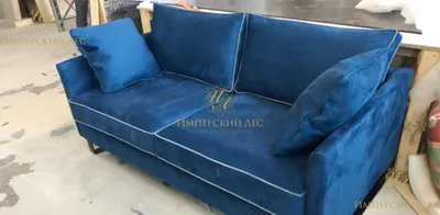 Синий диван в интерьере гостиной: фотографии. Синий диван в интерьере  кухни. – Статьи Anderssen