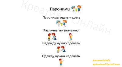 Паронимы, синонимы, антонимы. Русский язык в картинках. Просто и понятно. |  Креативное обучение, раскрытие творческого потенциала | Дзен