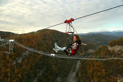 Skypark Сочи on Instagram: \"#SKYPARKотзыв Елизавета @lizka.c считает, что  она преодолела страх, полетав на Zipline, но мы считаем, что ее победа над  собой началась еще задолго до этого 😉 В тот самый