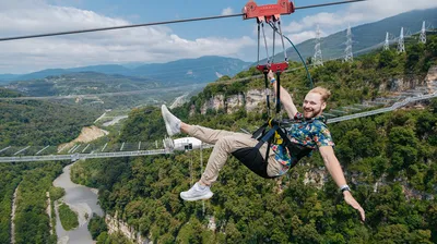 SkyBridge suspension bridge and Skypark extreme entertainment park in Sochi  (with opening hours, cost and how to get there)