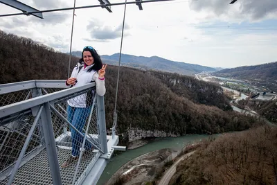 Sochi, skypark, skybridge editorial photo. Image of russia - 130644551