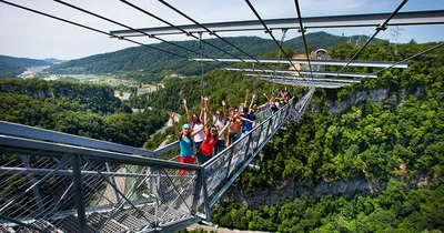 Skybridge Skypark Sochi Russia Stock Photo 1437727052 | Shutterstock