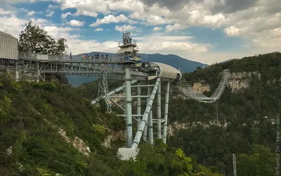 Небесный мост Skybridge в Skypark