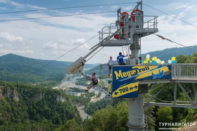 SochiSwing – высотные качели в Skypark ⛰