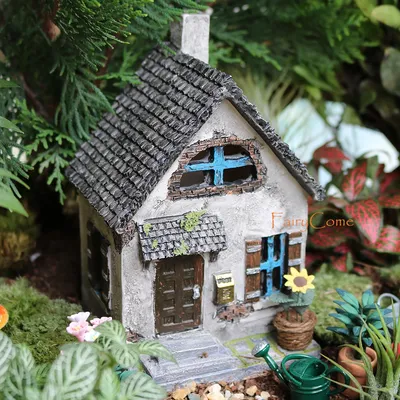 Сказочные домики (135 фото) | Fairy houses, Clay fairy house, Fairy garden  houses