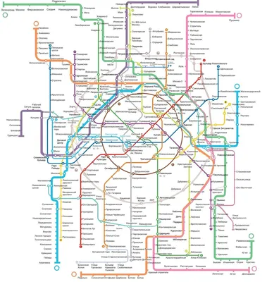 Обновление нашей схемы московского метро — сентябрь 2023