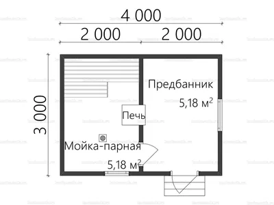 Утепленная баня 3х4 - строительство в Мск и МО - цена от 336000 рублей