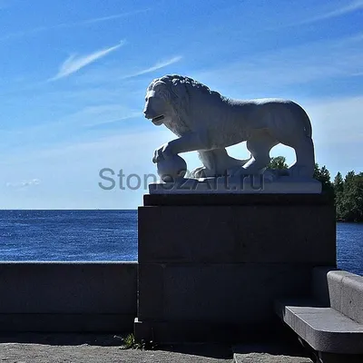 Скульптуры львов Санкт-Петербурга - Stone2art