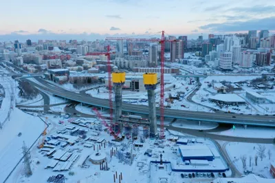 Новосибирский фотограф Слава Степанов снял строительство четвёртого моста |  ОБЩЕСТВО | АиФ Новосибирск