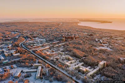 Фотограф Слава Степанов снял Новосибирск на закате с крыши высотки - sib.fm