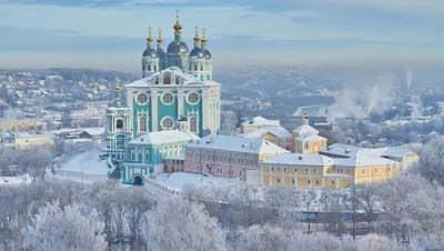 Заснеженный зимний Смоленск. Фоторепортаж | Фотогалерея | ОБЩЕСТВО | АиФ  Смоленск