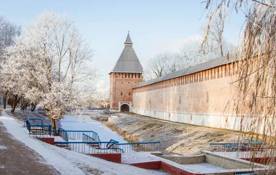 В Смоленск вернулась настоящая зима ( + фото). Новости Смоленск -  VisitSmolensk.ru