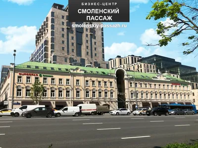 БЦ Смоленский Пассаж II Москва — аренда и продажа офисов без комиссии,  Смоленская площадь, 7