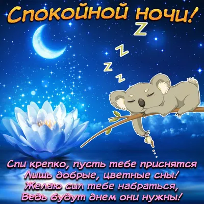 Спокойной ночи | Пикабу