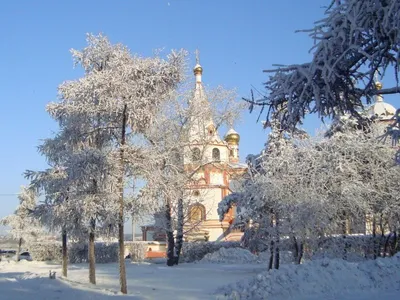 Зима в Иркутске. Фото с городских улиц