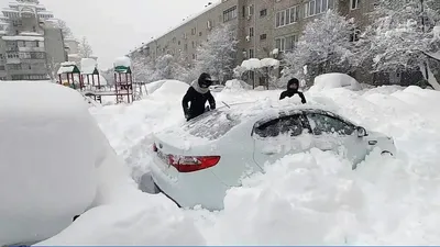 И снова снег: в Краснодаре резко похолодало