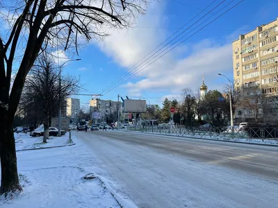 Снег в Краснодаре – Око Кубани