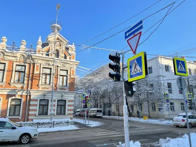 Снегопад в Краснодаре: что сейчас происходит в городе