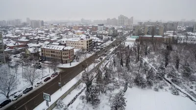 Снегопад в Краснодаре продолжится как минимум до начала рабочей недели.  22.01.2022 г. Телеканал «Краснодар»