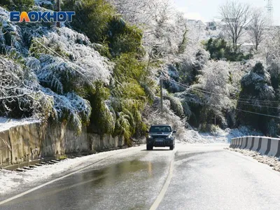 В Сочи снег, для Сочи много снега. — Toyota Hilux Surf (2G), 3 л, 1994 года  | просто так | DRIVE2