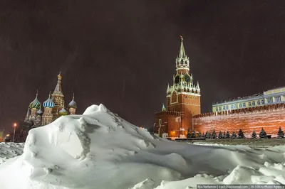 Фото: Москву засыпало снегом - BBC News Русская служба