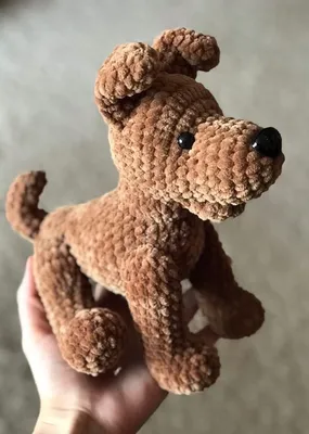 PDF Собака крючком. FREE crochet pattern; Аmigurumi animal patterns.  Амигуруми схемы на русском. | Fun crochet projects, Crochet teddy bear,  Crochet bear