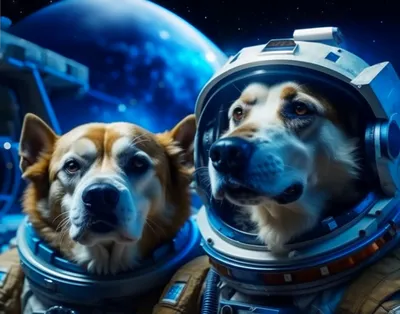 Животные, которые летали в космос 🐕 | Космомерч