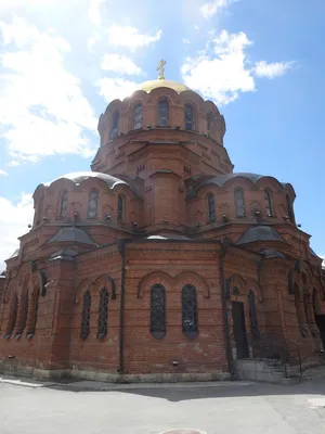 Новосибирск Собор Александра Невского Колокольня Часовня надкладезная  Фотография