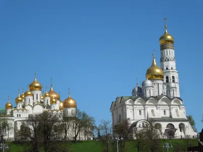 Соборная площадь Московского Кремля, Москва - «История, культура, религия  всё сплелось в красивейшем архитектурном ансамбле.» | отзывы