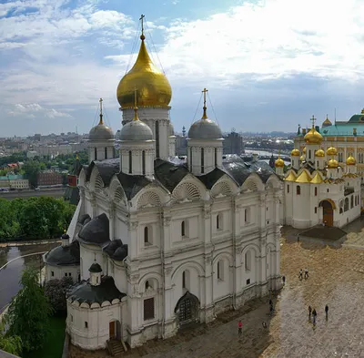 ☦Благовещенский собор Московского Кремля: история, фото, легенды.