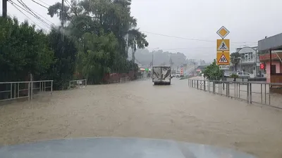 Потоп в Олимпийском парке в Сочи. Эксклюзивное