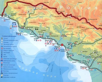 Карта Краснодарского края (Россия) на русском языке, расположение на карте  мира с городами, метро, центра, районов и округов