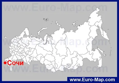 Карты Сочи | Подробная карта города Сочи с улицами и домами | Порта  побережья большого Сочи с отелями | Сочи на карте России