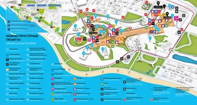 Карта Сочи с гостиницами и отелями | Turpotok.com