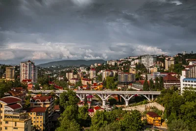 Верещагинский (Светланинский) мост - достопримечательность Сочи