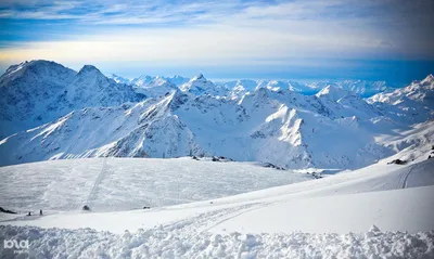 В первые дни декабря горах Сочи выпало больше полуметра снега